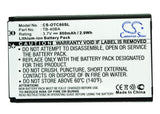 ALCATEL TB-40BA Replacement Battery For ALCATEL One Touch C60, OT-C60, / TCL E330, T36, - vintrons.com