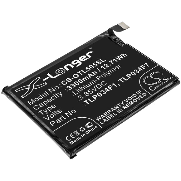 Battery For ALCATEL 5039D,5053K,5053Y,Alcatel 3 2019,Alcatel 3L 2019, - vintrons.com