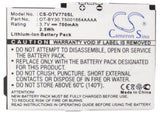 ALCATEL B-Lava, CAB30C0000C1, OT-BY30, T5001664AAAA Replacement Battery For ALCATEL One Touch V770, One Touch V770A, OT-V770, OT-V770A, - vintrons.com
