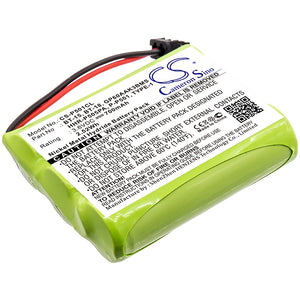 Battery For PANASONIC HHR-P505, KC-TC917HSB, KX-9768XB, KX-FPC135, - vintrons.com