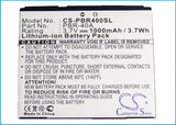 PANTECH 5HTB0102B0A, PBR-40A Replacement Battery For PANTECH Laser P9050, P9050, - vintrons.com