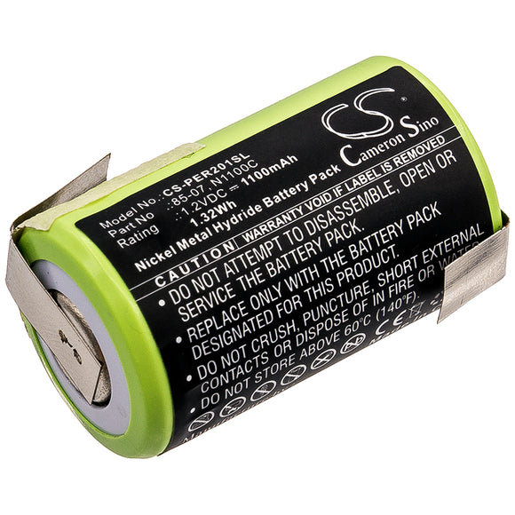 PANASONIC 85-07, N1100C Replacement Battery For PANASONIC ER201, ER398, - vintrons.com