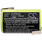 PANASONIC 85-07, N1100C Replacement Battery For PANASONIC ER201, ER398, - vintrons.com