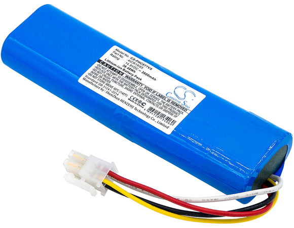 PHILIPS 4ICR19/65 Replacement Battery For PHILIPS FC8705, FC8710, FC8772, FC8776, - vintrons.com
