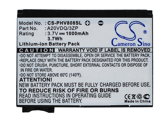 PHILIPS A20VDQ/3ZP Replacement Battery For PHILIPS Xenium V808, - vintrons.com