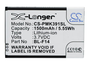 PHICOMM BL-F14 Replacement Battery For PHICOMM K390W, - vintrons.com