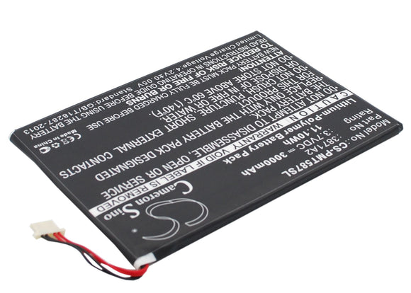 PRESTIGIO 3871A2 Replacement Battery For PRESTIGIO Multipad 7.0 Ultra Duo, PMT5877C, - vintrons.com