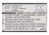 Battery For PANASONIC KX-PRX110, KX-PRX110GW, KX-PRX120, KX-PRX120GW, - vintrons.com