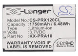 PANASONIC KX-PRA10 Replacement Battery For PANASONIC KX-PRX110, KX-PRX110GW, KX-PRX120, KX-PRX120GW, KX-PRX150, KX-PRX150GW, - vintrons.com