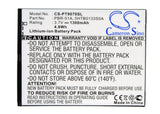 PANTECH 5HTB0133S0A, PBR-51A Replacement Battery For PANTECH Burst, P9070, - vintrons.com