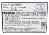 PANTECH BAT-7500M Replacement Battery For PANTECH IM-A860, IM-A860K, IM-A860L, IM-A860S, Vega N6, - vintrons.com
