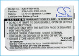 PANTECH PBR-C120, PG-1410 Replacement Battery For PANTECH C120, PG-1410, PG-C120, - vintrons.com