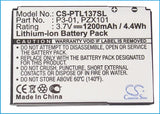 PHAROS 6027B0060001, P3-01, PZX101 Replacement Battery For PHAROS PTL137, PTL137A, PTL137E, PZX101, Traveler 137, Traveler 137A, Traveler 137E, - vintrons.com