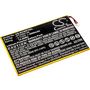 RCA PT3090135 Replacement Battery For RCA Galileo Pro 11.5", RCT6303W87, RCT6303W87DK, RCT6513W87, Viking Pro 10, - vintrons.com
