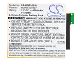 Verizon MLP36100107, Ellipsis 8 Battery Replacement For Replacement Verizon Ellipsis 8, Ellipsis Kids, QTAQZ3, - vintrons.com