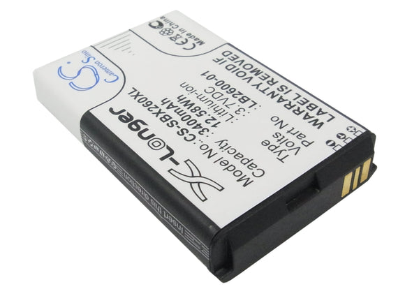 4G SYSTEMS LB2600-01 Replacement Battery For 4G SYSTEMS XSBox GO+, - vintrons.com