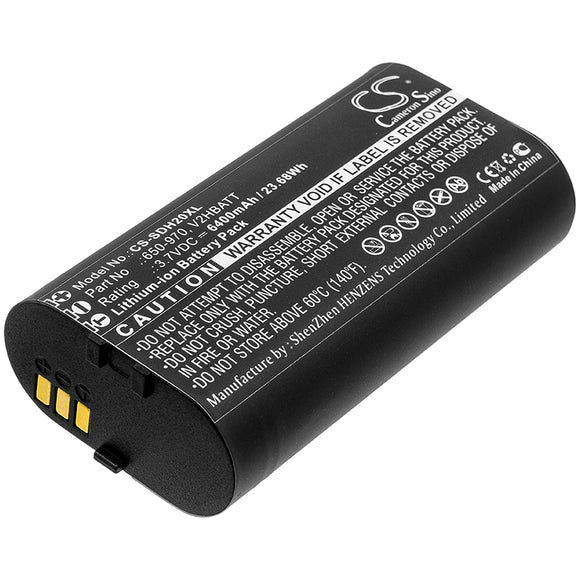 Battery For SPORTDOG TEK 2.0 GPS handheld, (6400mAh) - vintrons.com