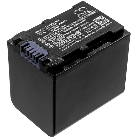 2050mAh Battery For SONY FDR-AX33, FDR-AX40, FDR-AX45, FDR-AX53, FDR-AX60, - vintrons.com