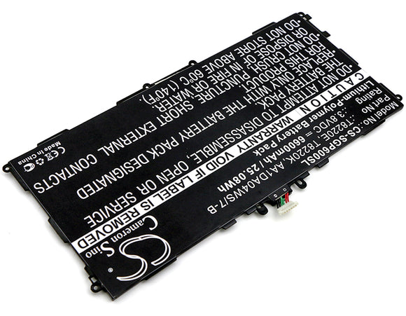 Battery For SAMSUNG Galaxy Note 10.1, Galaxy Note 10.1 2014, - vintrons.com