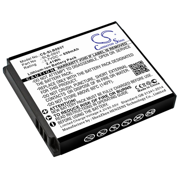 SAMSUNG SLB-0937 Replacement Battery For SAMSUNG CL5, i8, L730, L830, NV33, NV4, PL10, - vintrons.com