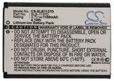 SAMSUNG SLB-1137D Replacement Battery For SAMSUNG Digimax L74W, i100, i80, i85, L74 Wide, NV100HD, NV103, NV106 HD, NV11, NV24HD, NV30, NV40, TL34HD, - vintrons.com
