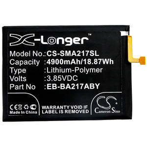 Battery For Samsung Galaxy A21s 2020, SM-A217F, SM-A217F/DS, - vintrons.com