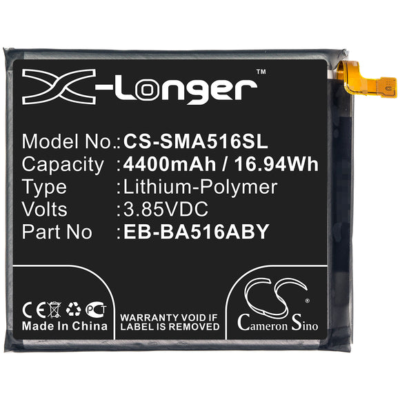 Battery For Samsung Galaxy A51 5G, SC-54A, SCG07, SM-A5160, - vintrons.com