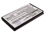 SAMSUNG AB663450BA, AB663450BABSTD Replacement Battery For SAMSUNG Rugby II, Rugby II A847, Rugby III, SGH-A847, SGH-A997, - vintrons.com