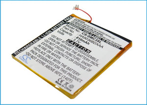 810mAh Battery Replacement For Samsung YP-cp3, - vintrons.com