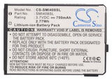 SAMSUNG ABG14089BC Replacement Battery For SAMSUNG SGH-i400, SGH-i408, - vintrons.com