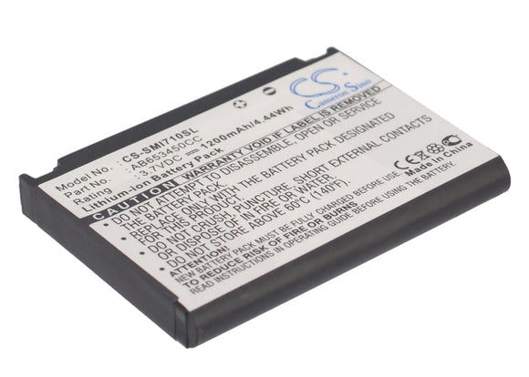 SAMSUNG AB653450CC Replacement Battery For SAMSUNG SGH-i710, SGH-i718, - vintrons.com