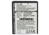 SAMSUNG AB533640BE Replacement Battery For SAMSUNG SGH-J200, - vintrons.com