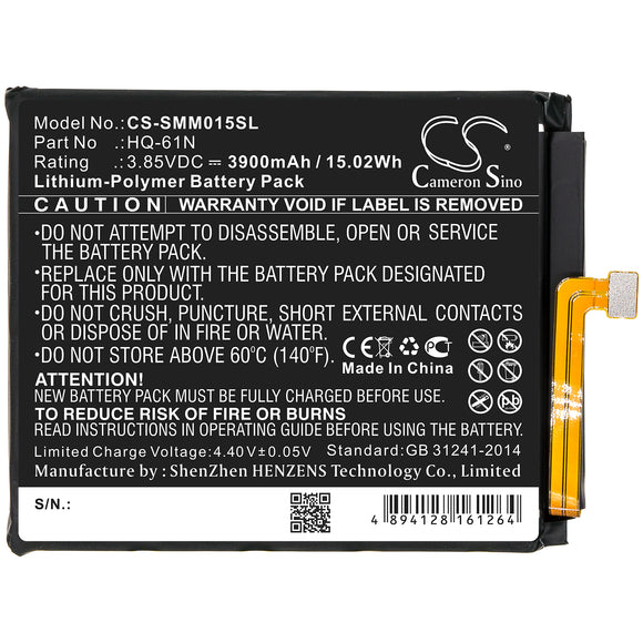 Battery For SAMSUNG Galaxy M01 2020, SM-M015, HQ-61N, - vintrons.com