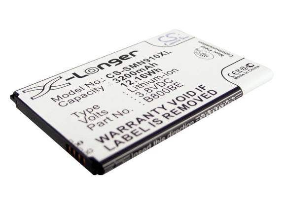 3200mAh Battery For SAMSUNG Galaxy Note 3, Galaxy Note 3 LTE, - vintrons.com