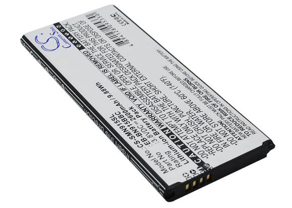 2600mAh Battery For SAMSUNG Galaxy Note Edge, Note Edge 4G, SM-N915, - vintrons.com