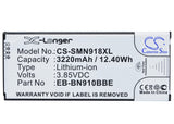 Battery For SAMSUNG Galaxy Note 4, SM-N910A, SM-N910C, SM-N910FD, - vintrons.com