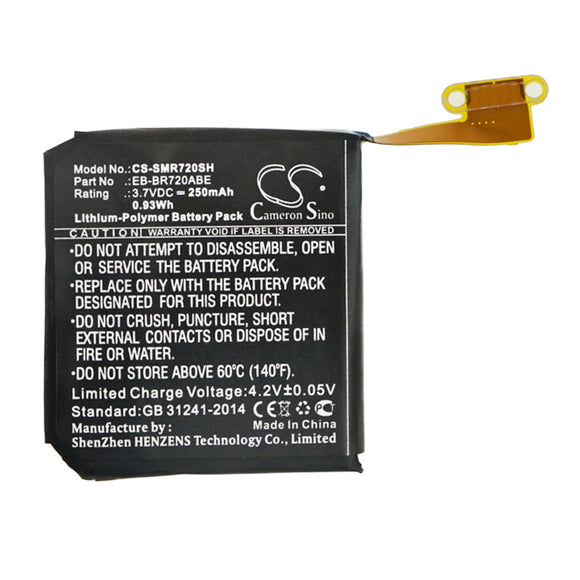 Battery For Samsung Gear S2, R7200, SM-R720, SM-R732, - vintrons.com