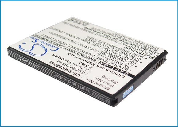 Battery For AT&T Focus S, Rugby Smart, SGH-i847, SGH-i937, (1500mAh) - vintrons.com