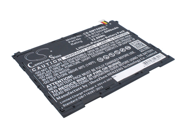 Battery For SAMSUNG Galaxy Tab A 9.7, Galaxy Tab A Plus 9.7 WiFi, - vintrons.com