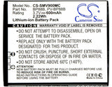 SAMSUNG BP88B, EA-BP88B, PV-BP88B Replacement Battery For SAMSUNG EC-MV900FBPWUS, MV900, MV900F, - vintrons.com