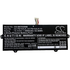 Battery For Samsung BA43-00386A, NP850XBC, NT930SBE, - vintrons.com