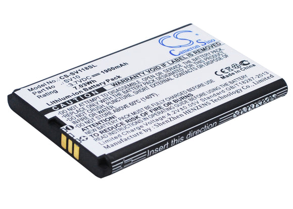 SIEVAL SV10 Replacement Battery For SIEVAL SV-118, - vintrons.com