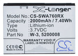 Battery For SIERRA WIRELESS Aircard 760, Aircard 760s, Aircard 762s, - vintrons.com