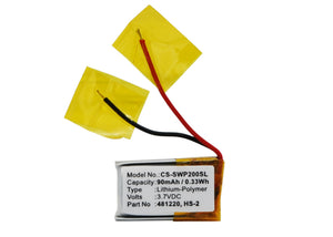 SAMSUNG 481220, B481220, HS-2 Replacement Battery For SAMSUNG WEP-200, WEP-210, WE-P301, - vintrons.com