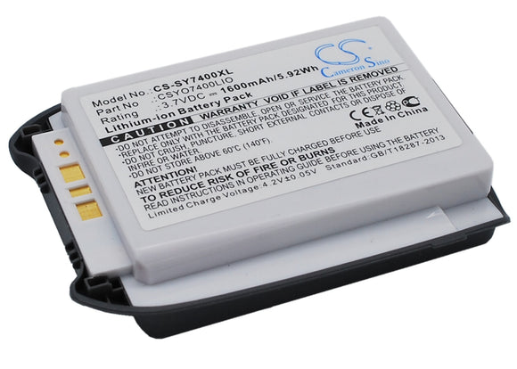 Battery For SANYO MM7400, SCP7300, SCP-7300, SCP7400, SCP-7400, (1600mAh) - vintrons.com