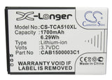 TCL CAB1500002C1, CAB1500003C1 Replacement Battery For TCL A510, D662, - vintrons.com