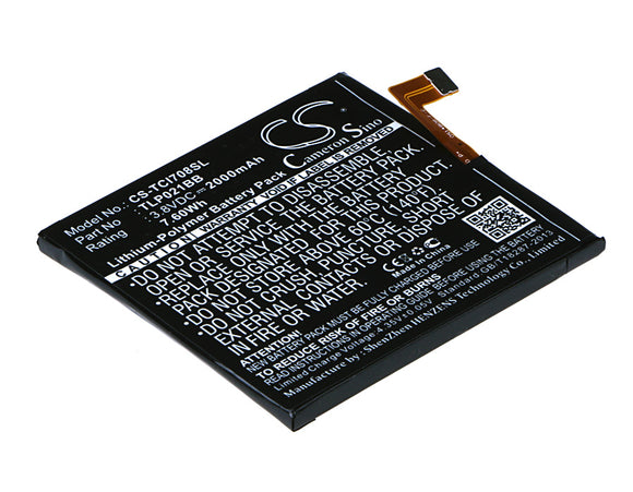 TCL TLP021BB Replacement Battery For TCL i708U, i709M, - vintrons.com