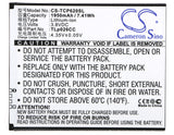 TCL TLp026CC Replacement Battery For TCL ONO, P620M, - vintrons.com