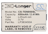 TELEFUNKEN LP383450A Replacement Battery For TELEFUNKEN eurofon T95, T95, - vintrons.com