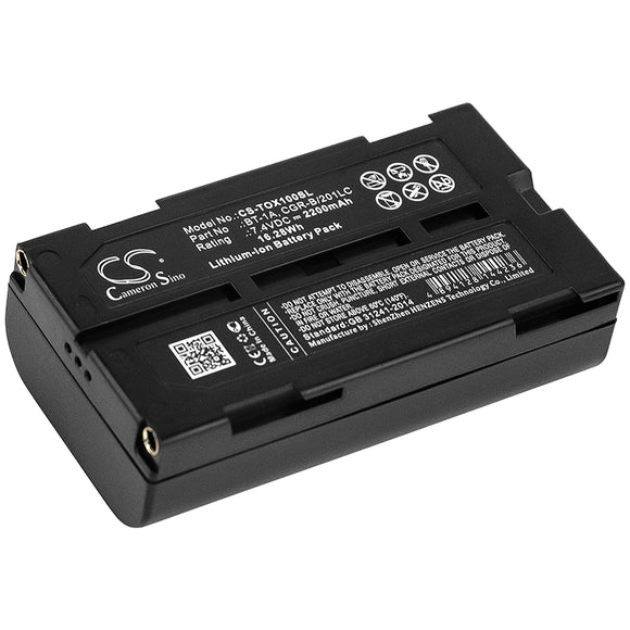 TOPCON BT-1A, CGR-B/201LC Replacement Battery For TOPCON GP-SX1, SX-1, - vintrons.com